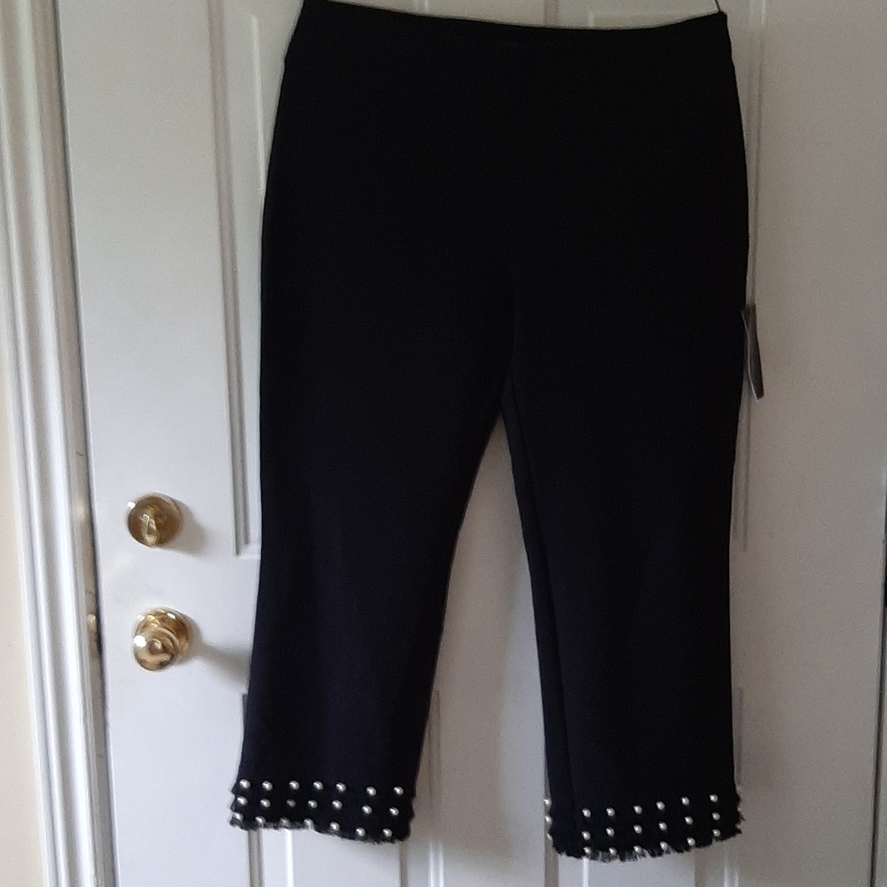 FUN AND FUNKY black Zara pants.